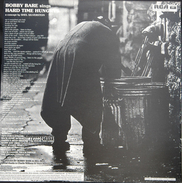 Bobby Bare : Hard Time Hungrys (LP, Album)