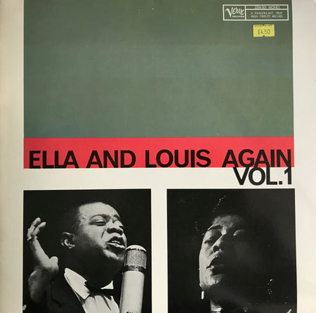 Ella Fitzgerald And Louis Armstrong : Ella And Louis Again-Vol. 1 (LP, Album, Mono, RE)