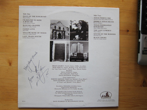 Brian Golbey & Nick Strutt : Last Train South (LP, Album)