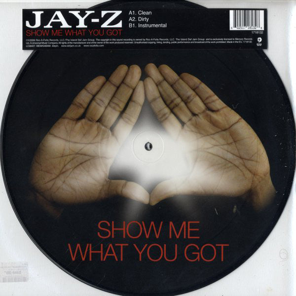 Jay-Z : Show Me What You Got (12", Pic)