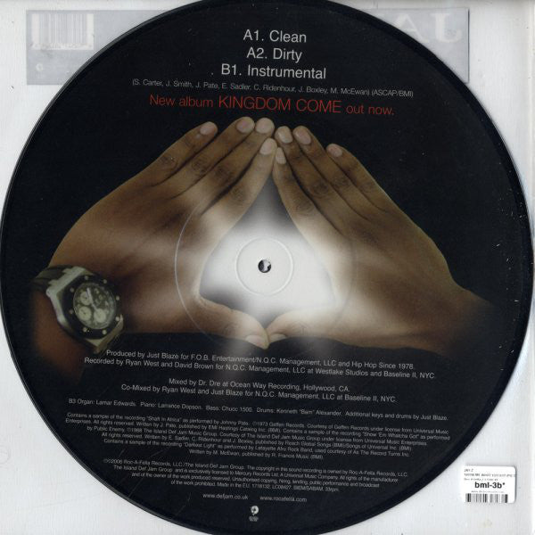 Jay-Z : Show Me What You Got (12", Pic)