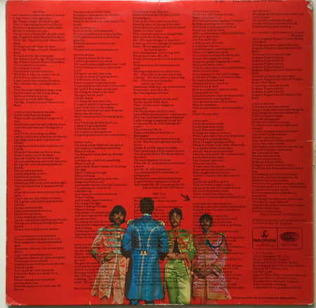 The Beatles : Sgt. Pepper's Lonely Hearts Club Band (LP, Album, RP, One)