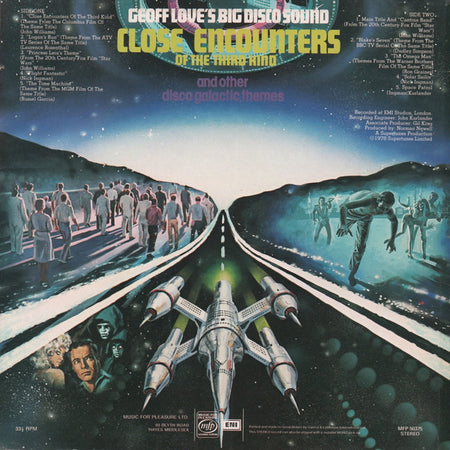 Geoff Love's Big Disco Sound : Close Encounters Of The Third Kind And Other Disco Galactic Themes (LP, Album)