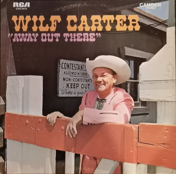 Wilf Carter : Away Out There (LP, Album)