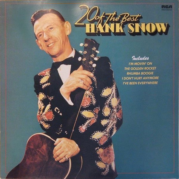 Hank Snow : 20 Of The Best (LP, Comp)