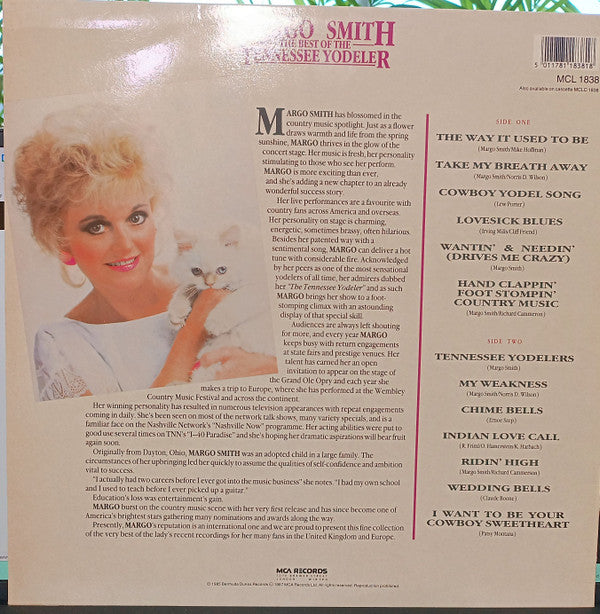 Margo Smith : The Best of The Tennessee Yodeler (LP, Album)