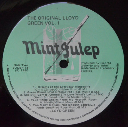 Lloyd Green : The Original Lloyd Green Volume 1 (LP, Album)