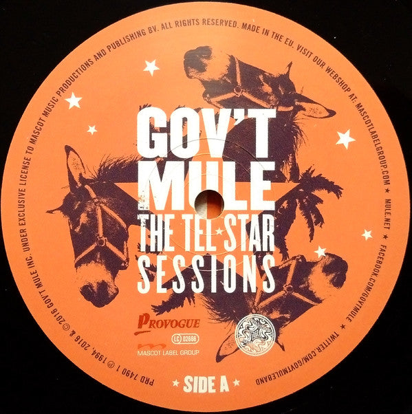 Gov't Mule : The Tel★Star Sessions (2xLP, Album, 180)