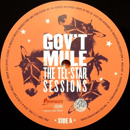 Gov't Mule : The Tel★Star Sessions (2xLP, Album, 180)