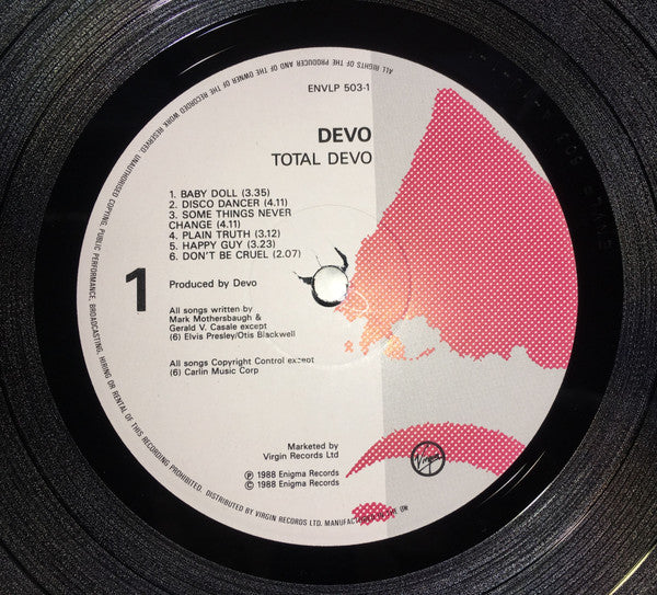 Devo : Total Devo (LP, Album)