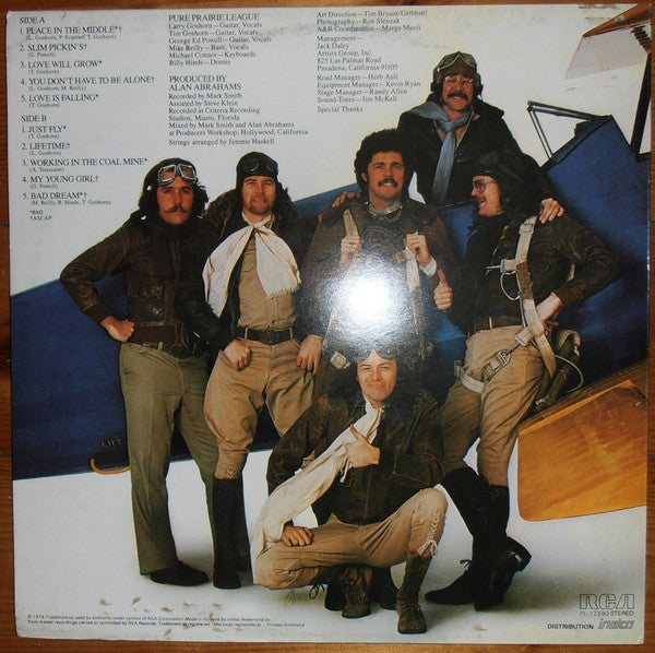Pure Prairie League : Just Fly (LP)