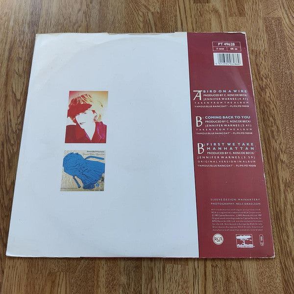 Jennifer Warnes : Bird On A Wire (12")