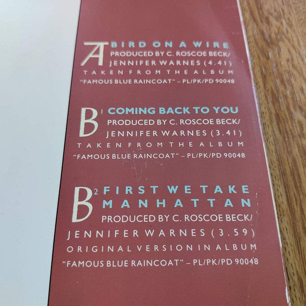 Jennifer Warnes : Bird On A Wire (12")