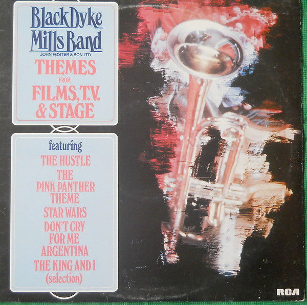 The Black Dyke Mills Band : Themes From Films. TV And Stage (LP)