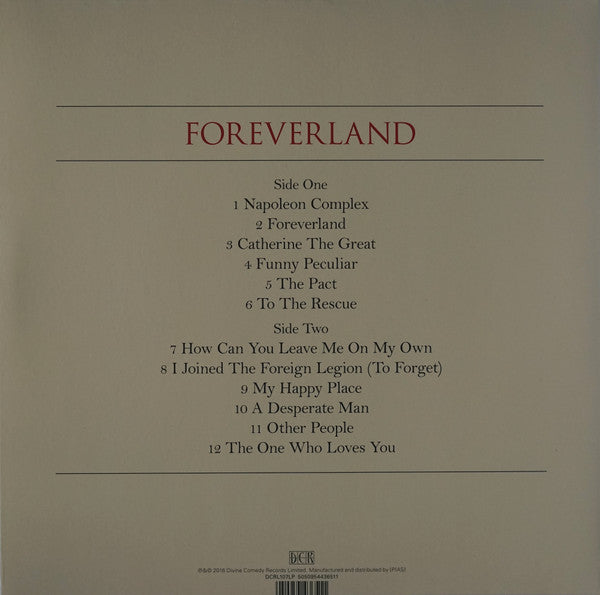 The Divine Comedy : Foreverland (LP, Album)
