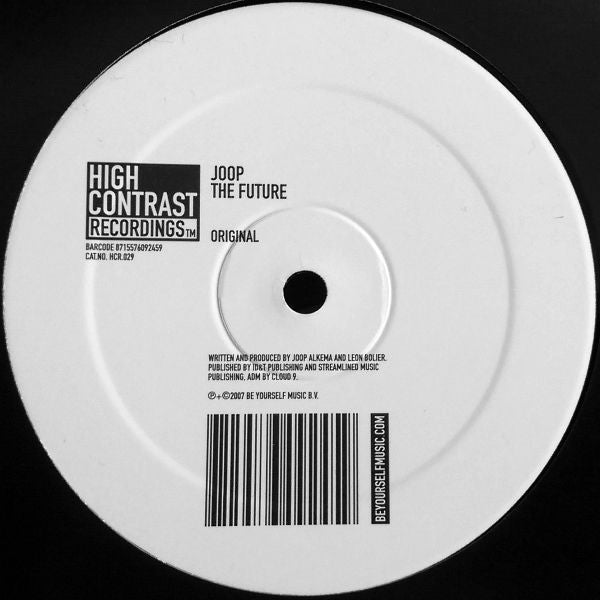 Joop : The Future (Official Anthem Trance Energy 2007) (12")