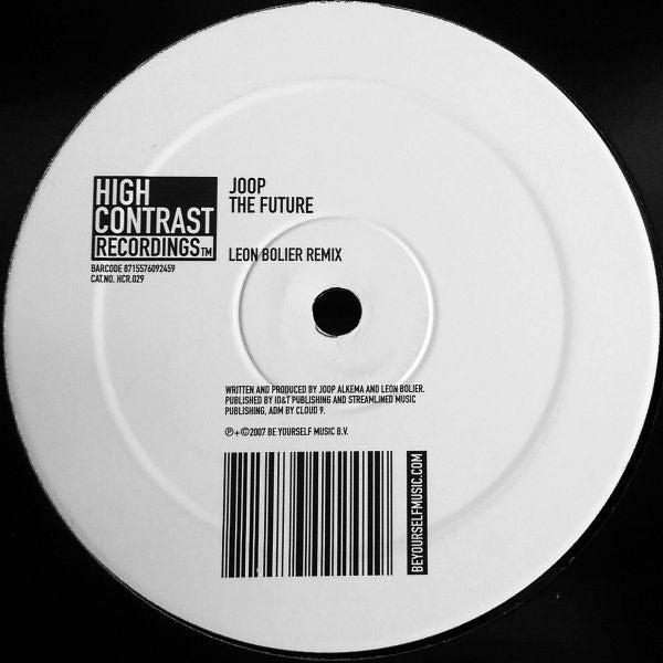 Joop : The Future (Official Anthem Trance Energy 2007) (12")