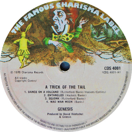 Genesis : A Trick Of The Tail (LP, Album, Gat)