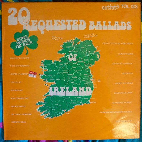 Various : 20 Requested Ballads Of Ireland (LP, Comp)