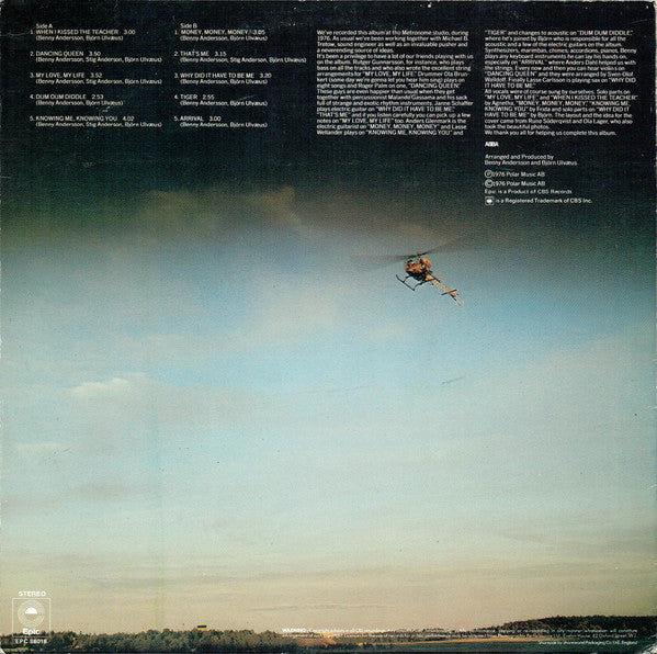 ABBA : Arrival (LP, Album)