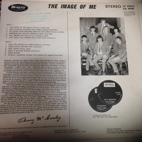 Big Tom (2) : The Image Of Me (LP, Album)