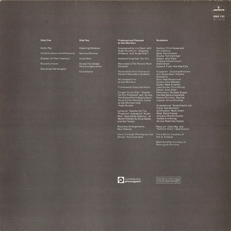 Van Morrison : Beautiful Vision (LP, Album)