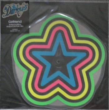 The Darkness : Girlfriend (11", Shape, Ltd, Pic)