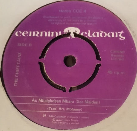 The Chieftains : Mna na hEireann / An Mhaighdean Mhara (7", Single)