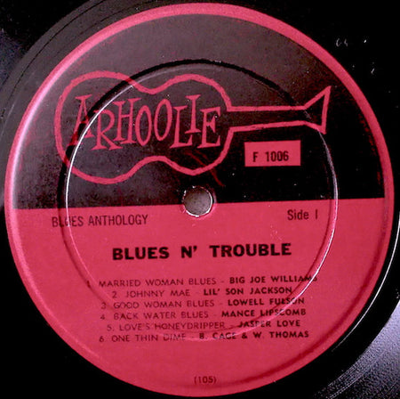 Various : Blues N' Trouble (LP, Album, Mono)