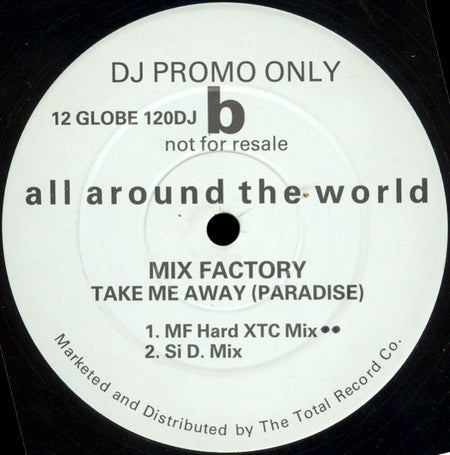 Mix Factory : Take Me Away (Paradise) (12", Promo)