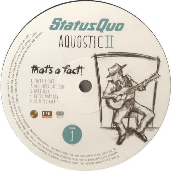 Status Quo : Aquostic II : That's A Fact!  (2xLP, Album, Gat)