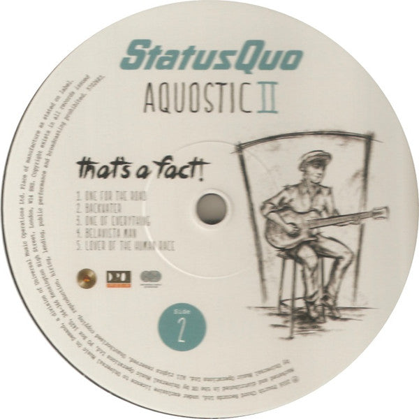 Status Quo : Aquostic II : That's A Fact!  (2xLP, Album, Gat)
