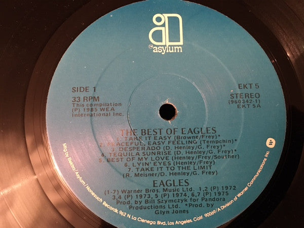 Eagles : The Best Of Eagles (LP, Comp)