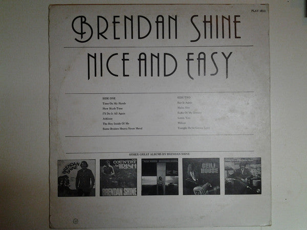 Brendan Shine : Nice And Easy (LP)