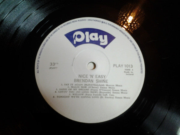 Brendan Shine : Nice And Easy (LP)
