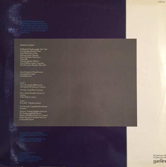 Donal Lunny : Donal Lunny (LP, Album)