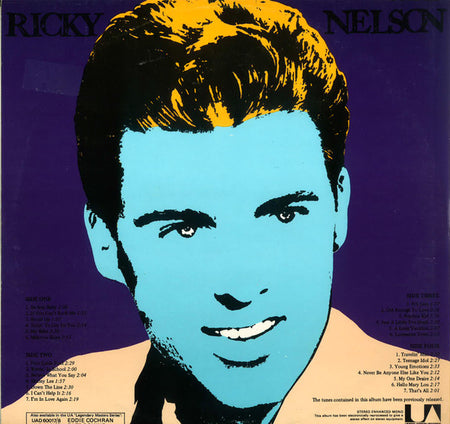 Ricky Nelson (2) : Legendary Masters Series (2xLP, Comp, Mono)