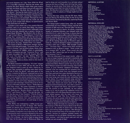 Ricky Nelson (2) : Legendary Masters Series (2xLP, Comp, Mono)