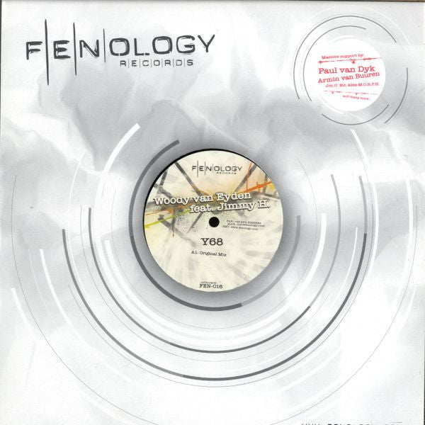 Woody van Eyden Feat. Jimmy H. : Y68 (12")