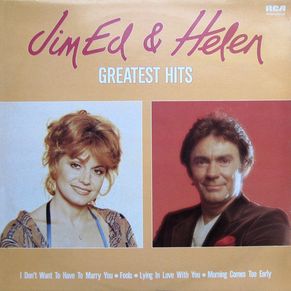 Jim Ed Brown & Helen Cornelius : Greatest Hits (LP, Comp)
