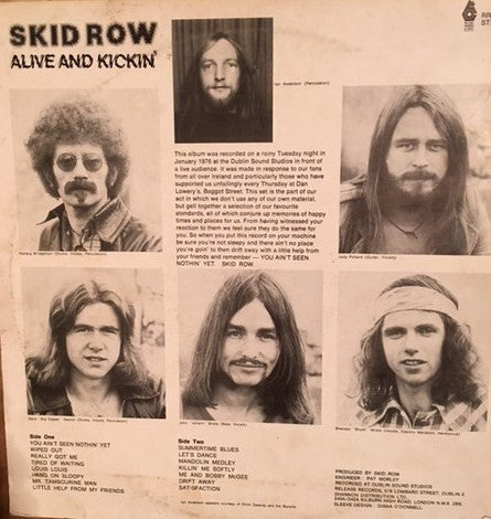 Skid Row (2) : Alive and Kickin' (LP, Album)