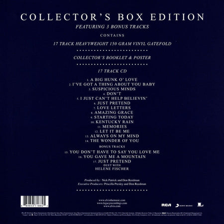 Elvis* With The Royal Philharmonic Orchestra* : The Wonder Of You (Box, Album, Dlx + 2xLP, Gat + CD)