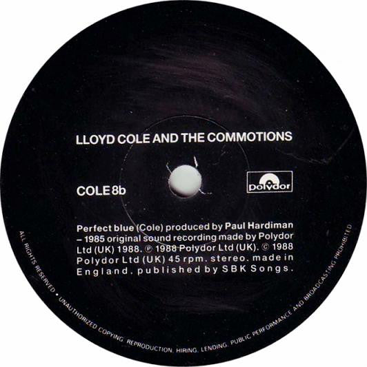 Lloyd Cole And The Commotions* : Jennifer She Said (7", Single)