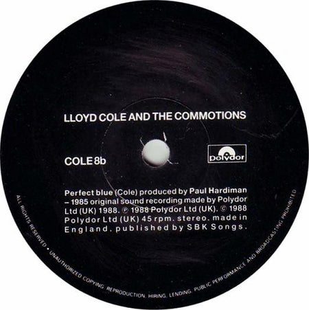 Lloyd Cole And The Commotions* : Jennifer She Said (7", Single)