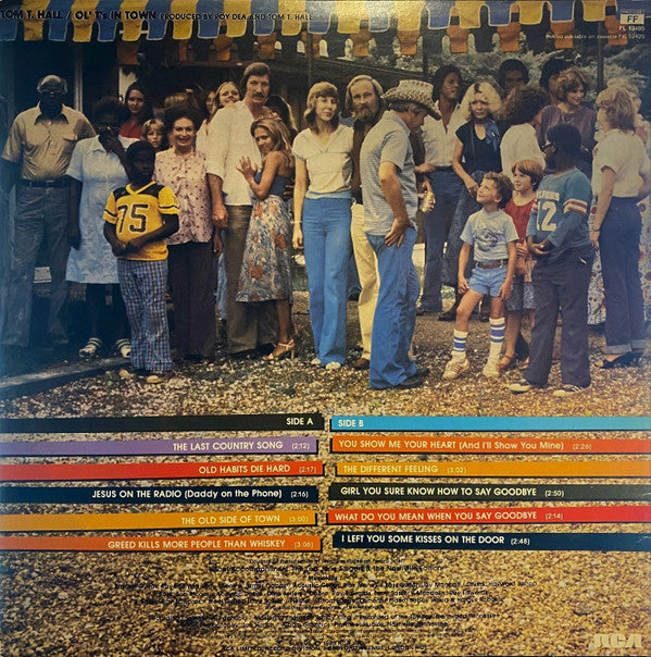 Tom T. Hall : Ol' T's In Town (LP, Album)
