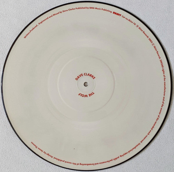 Dave Clarke : The Wolf (12", Single, Ltd, Pic)