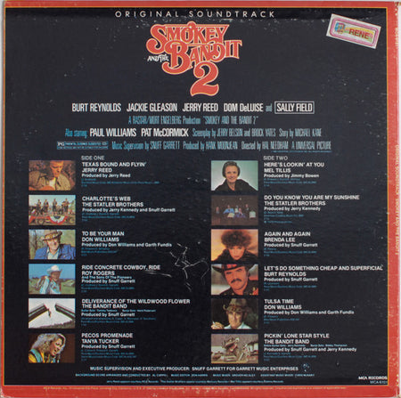 Various : Smokey And The Bandit 2 (Original Soundtrack) (LP, Album)