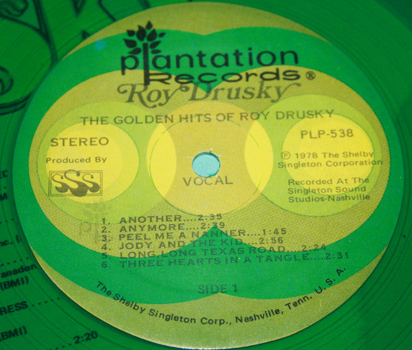 Roy Drusky : The Golden Hits Of Roy Drusky (LP, Comp, gre)