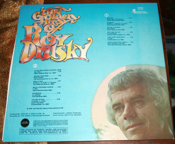 Roy Drusky : The Golden Hits Of Roy Drusky (LP, Comp, gre)