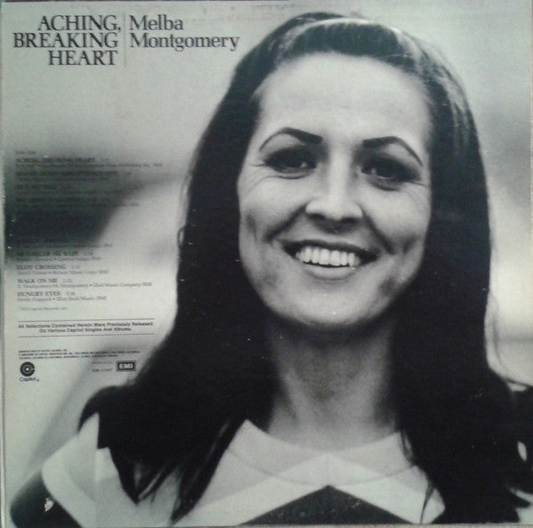 Melba Montgomery : Aching, Breaking Heart (LP, Comp)